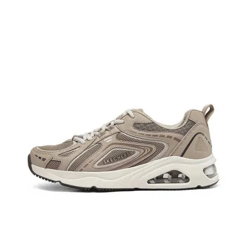 Skechers Tres Air Uno Дышащие Низкие Кроссовки для Бега Мужские Умбра