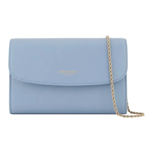 EMPORIO ARMANI Клатч из коровьей кожи сумка через плечо сумка на плечо женская небесно-голубой