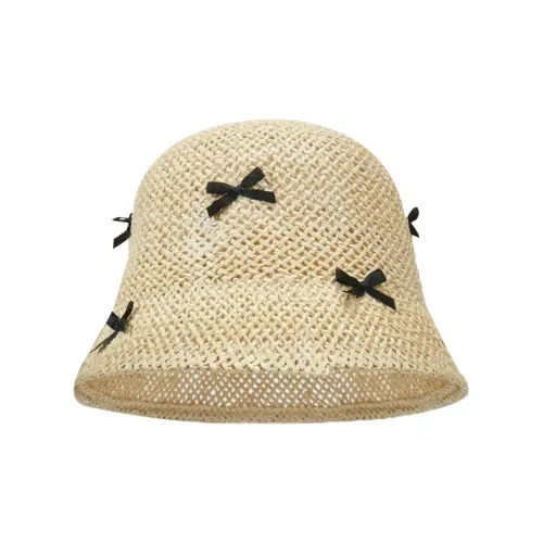 MUSTKOO Шляпы ведра из соломенной плетени Женские