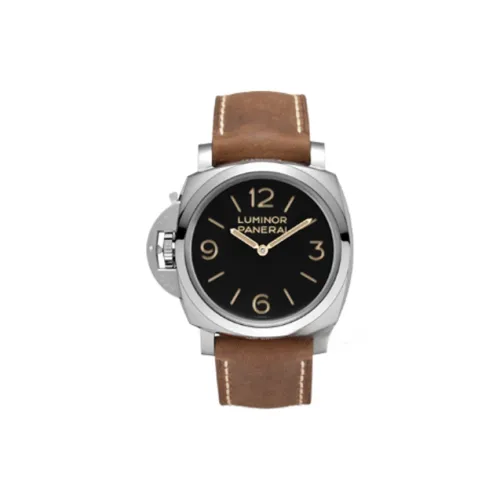 PANERAI Ручной механизм Мужские часы LUMINOR LUMINO Collection 47 мм Черные