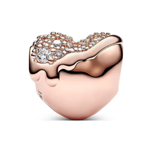 Pandora Золотой Покрытый Медный Серебряный Сплав Подвески Женские Золотой