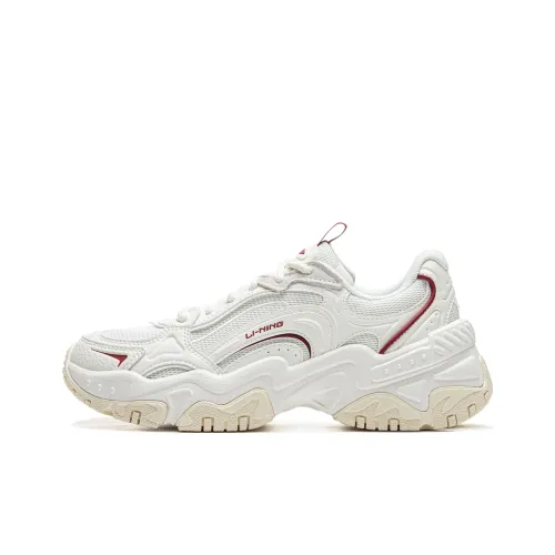 LINING Brown Sugar V2 Casual Low Top Mist White Women's