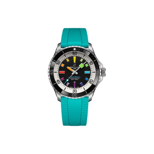 BREITLING Автоматический Механический Часы Мужские Super Ocean Collection 42 мм Черные