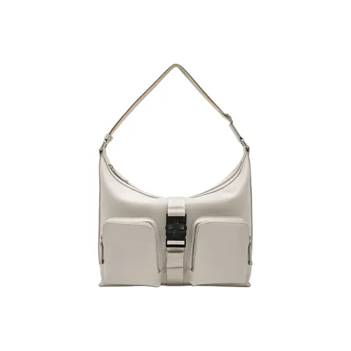 Pedro Сумка через плечо из искусственной кожи среднего размера унисекс цвет тауповый