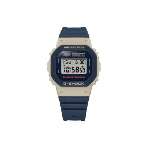 CASIO 5600 Collection Кварцевый механизм Смольный ремешок Часы Унисекс Серый циферблат