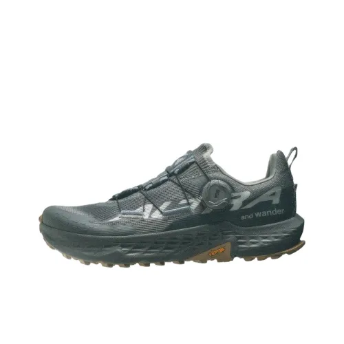 And wander Collaboration x Altra Противоскользящие Аbrasion-resistant Низкие Кроссовки для Беговых Пути Унисекс