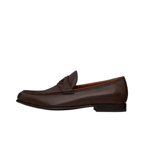 Valentino Vlogo The Bold Edition Лоферы Мужские Коричневые