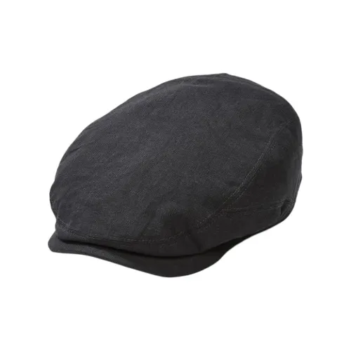 STETSON Linen Berets Unisex Black STETSON Лён Береты Унисекс Черный