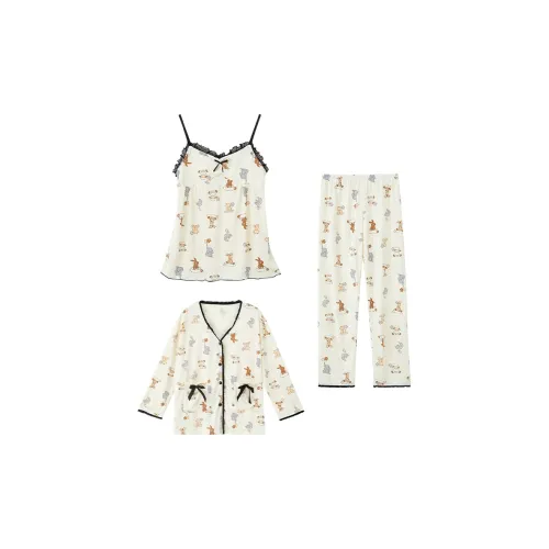 Сон Медвежонок Женские Пижамные Комплекты