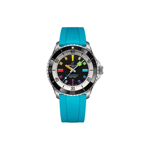 BREITLING Автоматический Механический Часы Мужские Super Ocean Collection 42 мм Черные