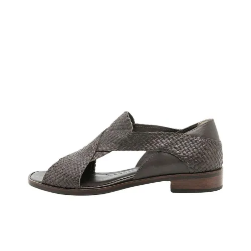 Sarah Chofakian Rasteira Greek one Ремень Сандалии Женские Серый