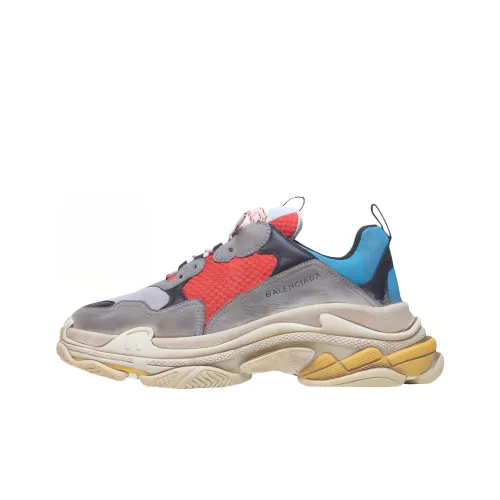 Balenciaga Triple S Low Топ Толстая подошва Кроссовки Мужские
