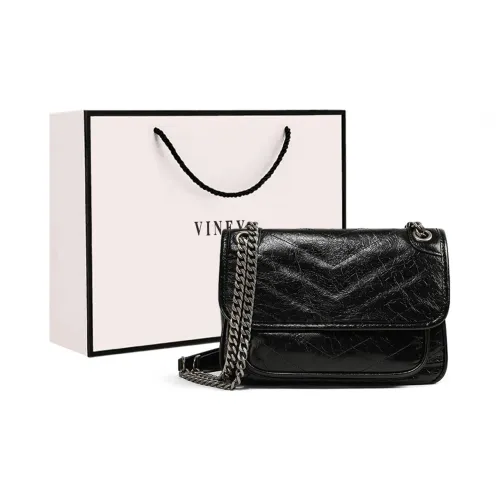 VINEY Сумка через плечо из коровьей кожи сумка на плечо маленькая квадратная сумка стандартная женская черная