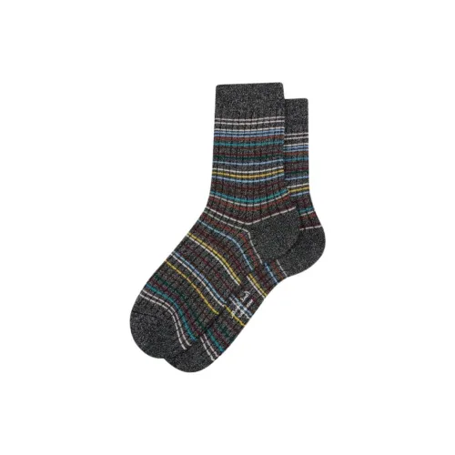Paul Smith 1 шт Черные Женские Носки MID до икры