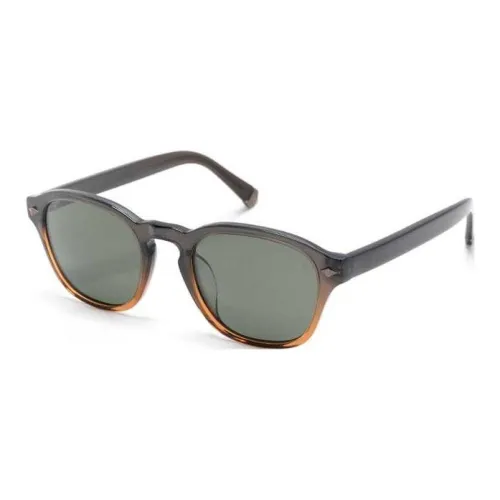 BRUNELLO CUCINELLI Прямоугольные Солнцезащитные очки Мужские Светло-коричневые