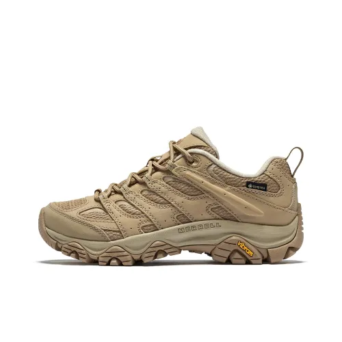 MERRELL Альпинистские и туристические ботинки Низкие Топ Хаки-желтый Женские