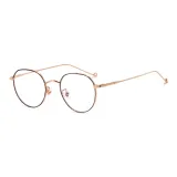 Розово-золотой, черная резинка