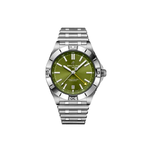 BREITLING Автоматический Механический Часы Мужские Mechanical Chronograph Collection 40 мм Зеленые