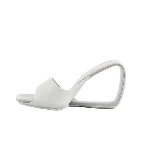 UNITED NUDE Слипоны 9 см Женские Белые