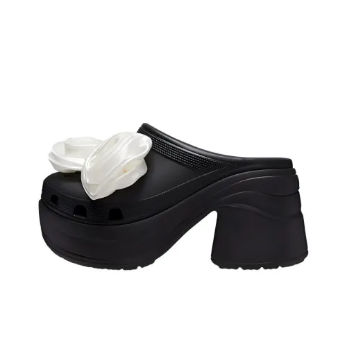 Crocs Quiet Slippers Домашние тапочки Женские Черные