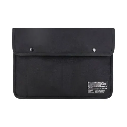 Rough Enough Canvas Bag 14 Дюйм Компьютерный Холодильник Clutch Bag Unisex Black