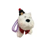 Ожерелье-чокер в красной клетке