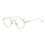 Розово-золотая рамка