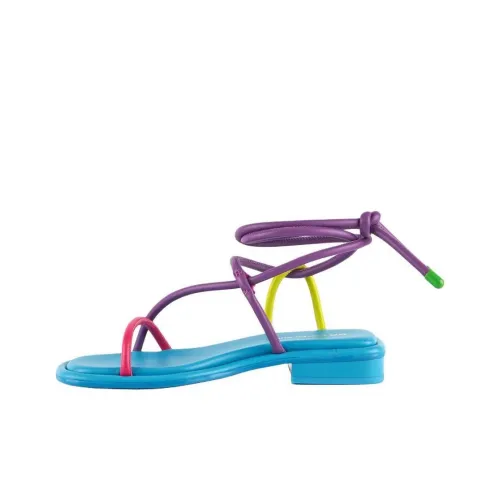 UNITED NUDE Tara KA Lo one Ремень Сандалии 3,5 см Женские Синий