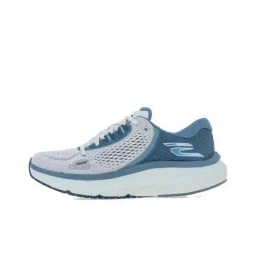 Skechers Slip-resistant Abrasion-resistant Low-top Беговые кроссовки Женские Серый Синий