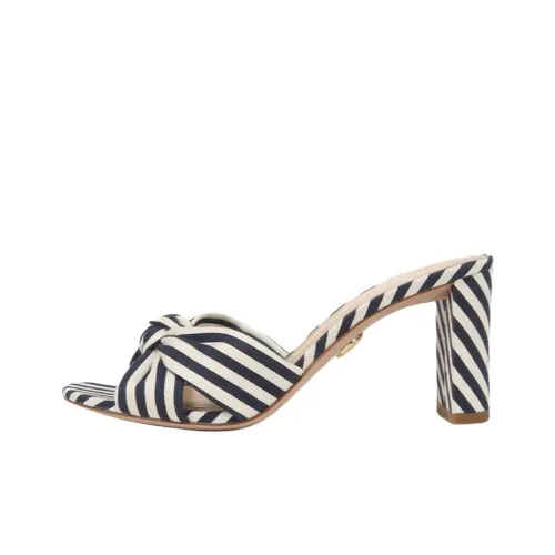 Veronica Beard Слипоны 7,6 см Женские Черный Белый