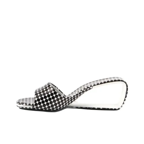 UNITED NUDE Слипоны 6,5 см Женские Черный Белый