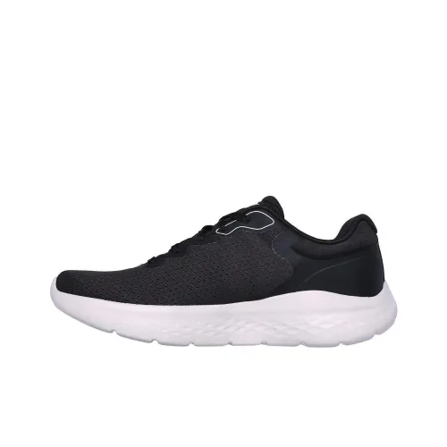Skechers Go Run Lite Low Топ Повседневные Беговые Кроссовки Мужские Черные