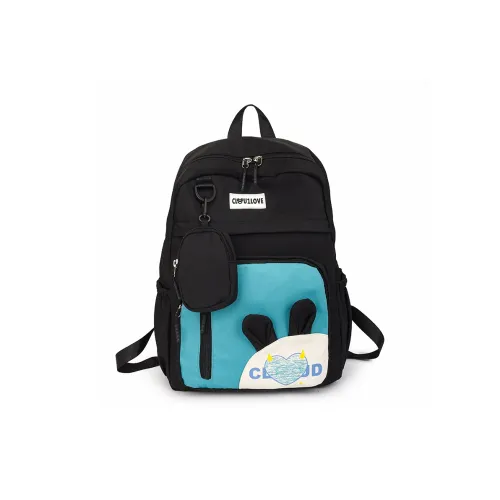 OURFUN Нейлон Рюкзак Стандартный Унисекс Черный Фиолетовый Зеленый Синий