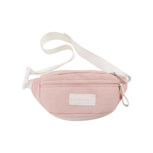 OURFUN Нейлоновая сумка через плечо сумка-слинг поясная сумка стандартная женская розовая оранжевая желтая зеленая синяя