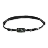 Черный браслет "Peaceful Радость"