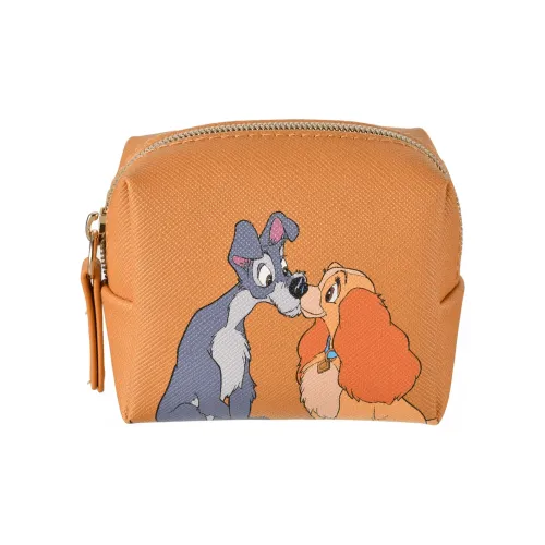 Disney PU (полиуретан) клатч маленький унисекс коричневый