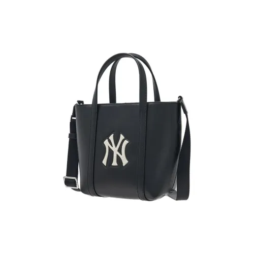 Mlb Base Logo Искусственная кожа Тоут Корзинка Сумка Сумка Сумка через плечо Сумка через плечо Унисекс Черный