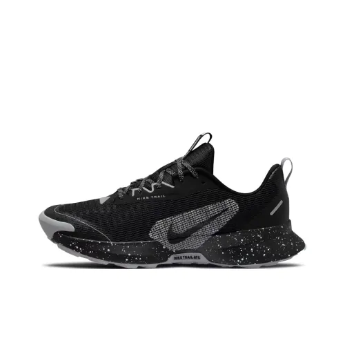Nike Juniper Trail 3 Беговые кроссовки Низкий топ Черный/Черный/Волчий серый/Пыль фотон Мужской