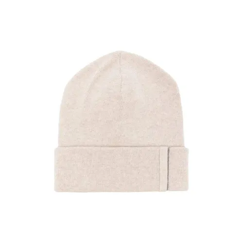 BRUNELLO CUCINELLI Кашемир Шапки-бини Женские Бежевый