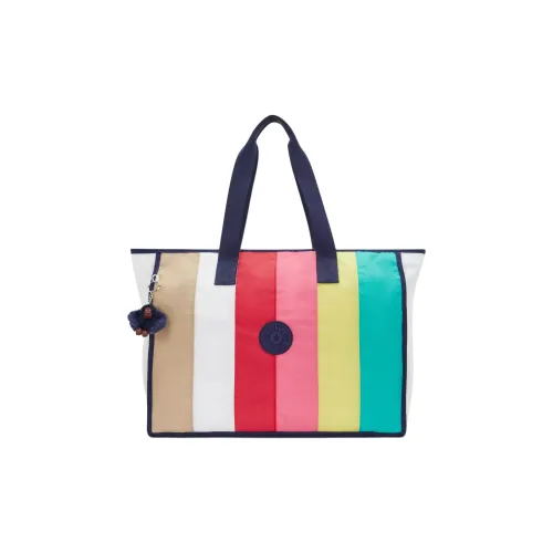 Kipling Нейлоновая сумка-тоут сумка для покупок сумка через плечо женская белая и многоцветная