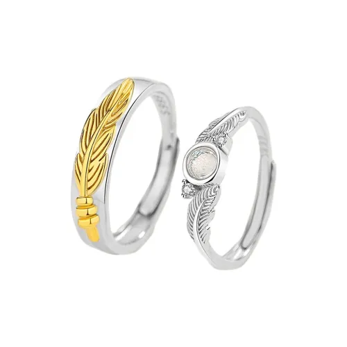 Кольца Stone Edge Poly из серебра S925 унисекс