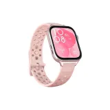 Розовый - Сетчатое дно, ласточкин хвост, шпилька, силиконовый ремешок