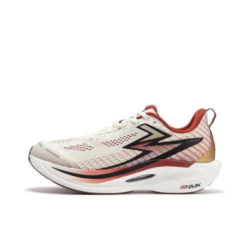 361° Амортизирующие шоки противоскользящие устойчивые к истиранию дышащие низкий топ беговые кроссовки унисекс богатый ржаво-красный