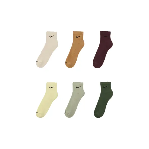 Низкие носки Nike для мужчин 6 пар многоцветные