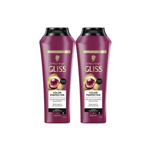 SHIHUAKOU Gliss Блестящий Защита цвета Шампунь Восстанавливающий И Чистка 250 мл*2 400 мл*2