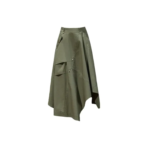 You Cow Me Pants Повседневный Длинный Юбка Женские