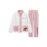 Белый персик розовый