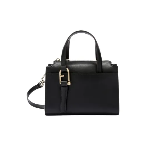 Furla Кожа Сумка через плечо Сумка Мини Женская Черная