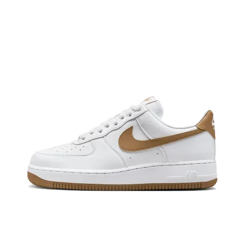 Nike Air FORCE 1 Скейтборд Кроссовки Низкие Белые Женские
