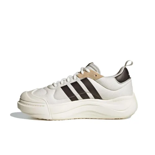 Adidas MAXXCOURT SPW Low Топ Повседневная обувь Унисекс Белый Черный